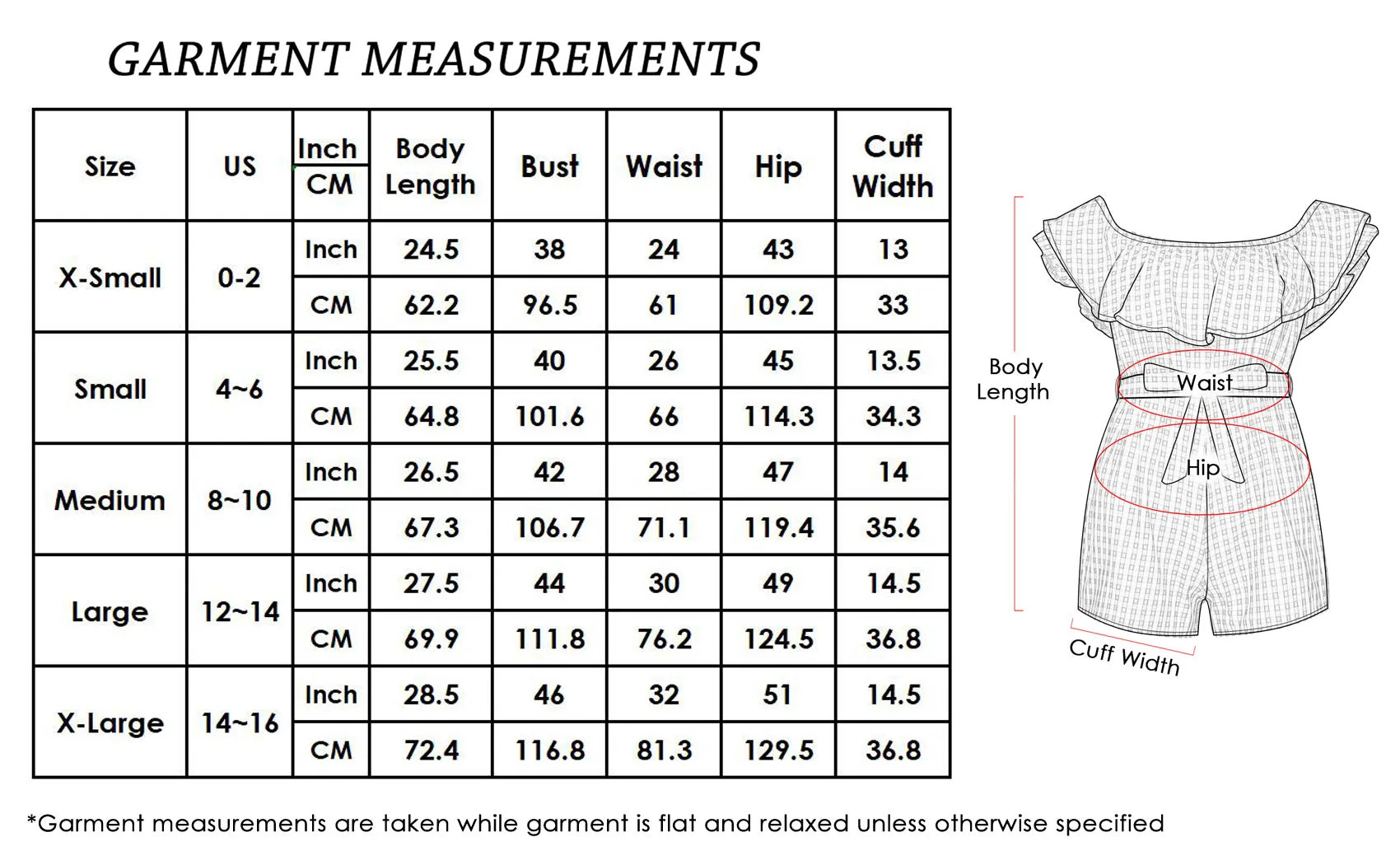 Anna-Kaci Womens Off Shoulder Short Rompers Ruffle Hem Drawstring Waist Plaid Short Jumpsuit
