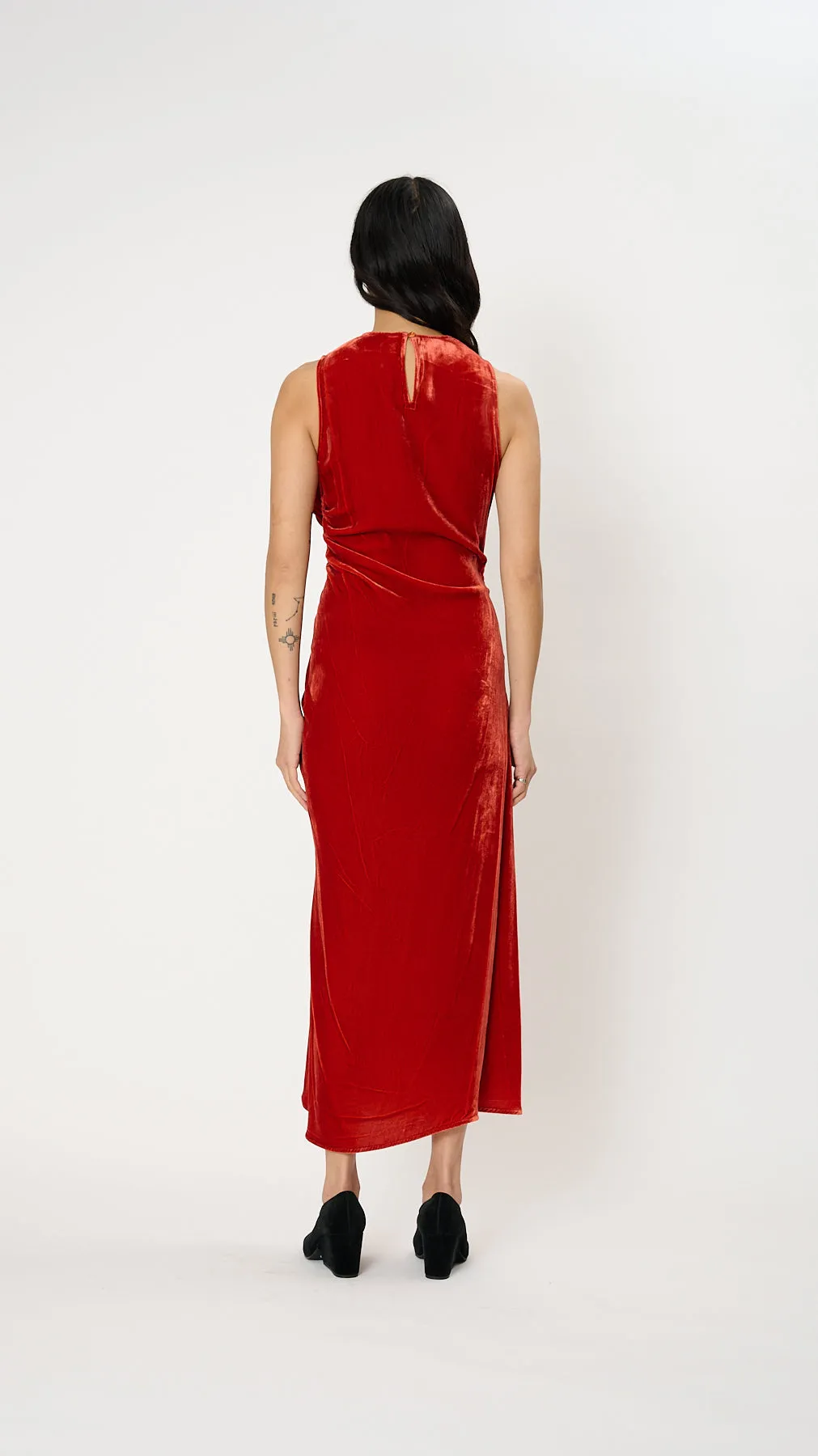Cornelia Dress in Carnelian