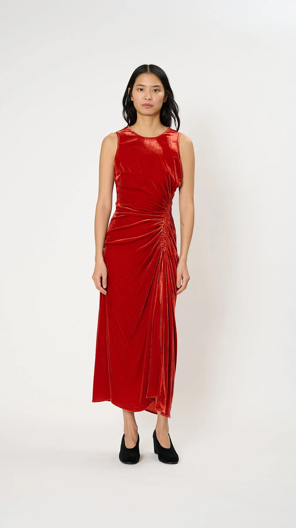 Cornelia Dress in Carnelian