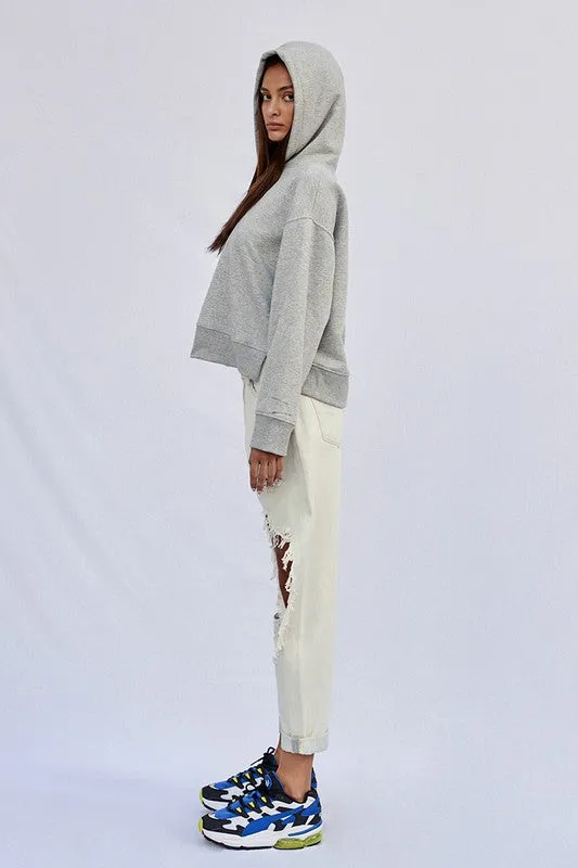 High Rise Destroyed Slouch Jeans