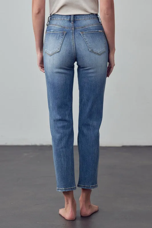 HIGH RISE GIRLFRIEND JEANS