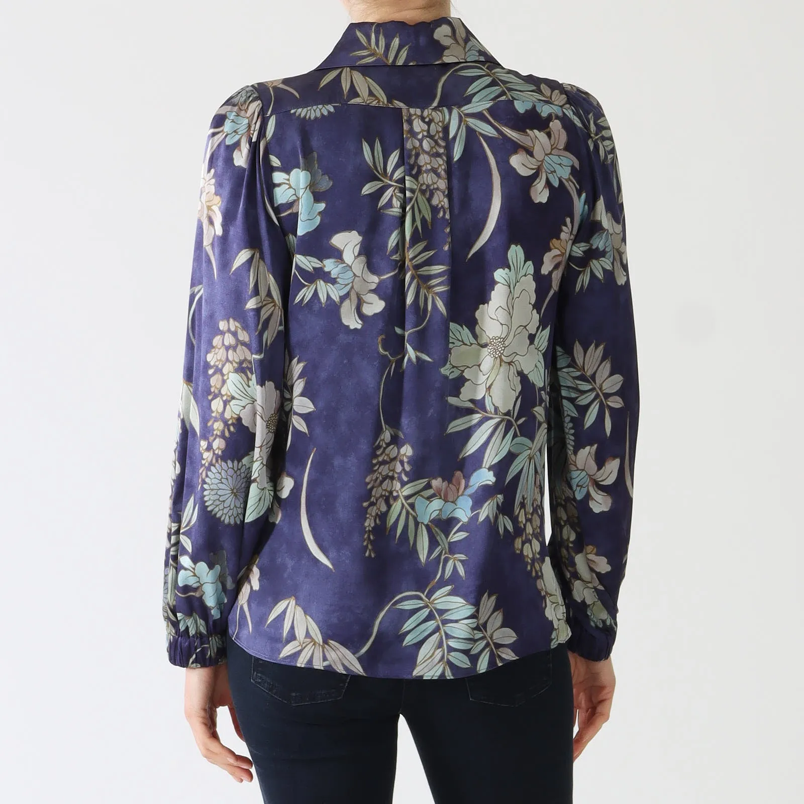 Kikki Mimosa Sailor Printed Blouse