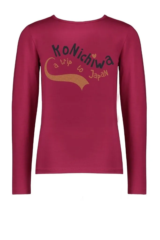 Kus Long Sleeve Top - Maroon