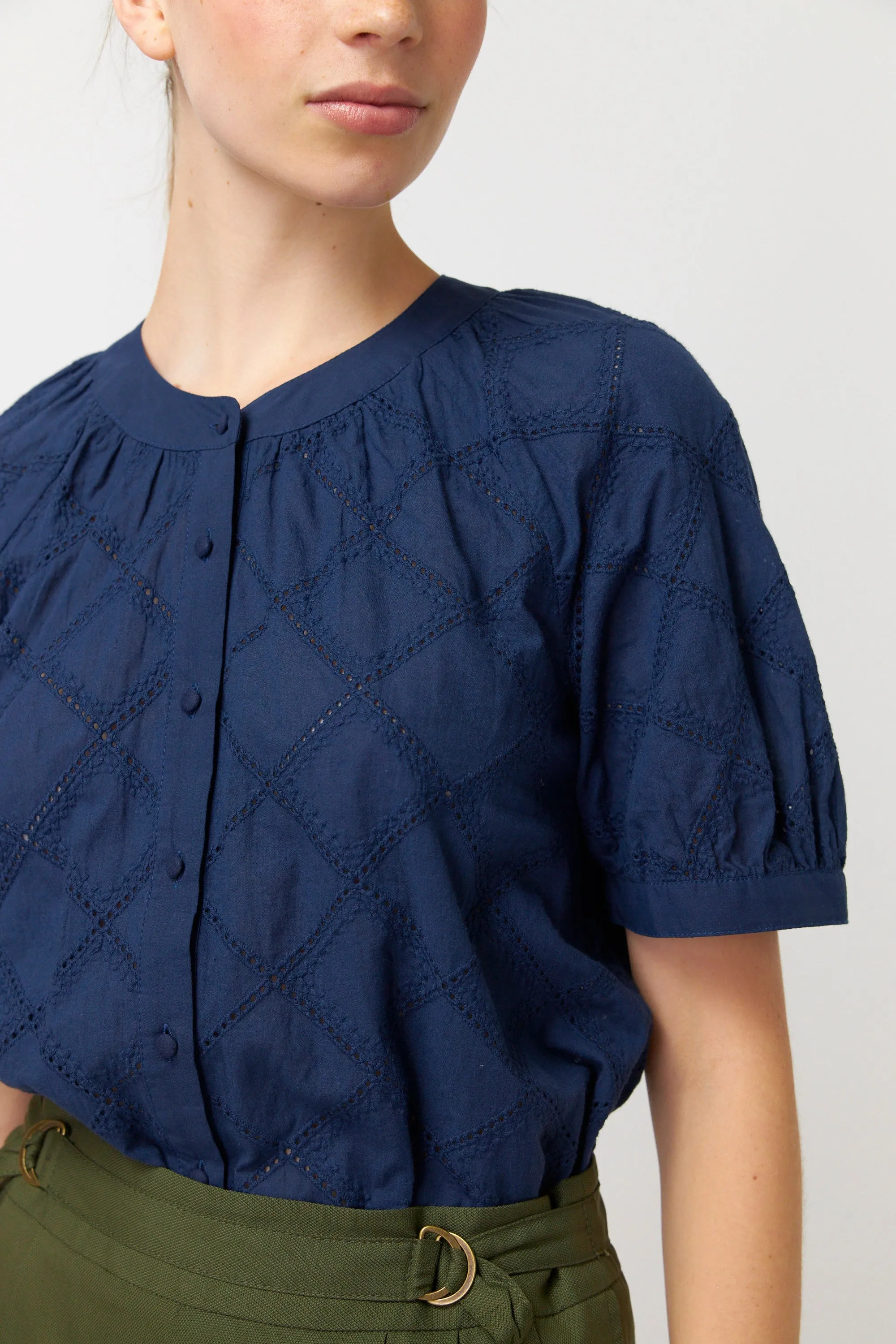 Lattice blouse
