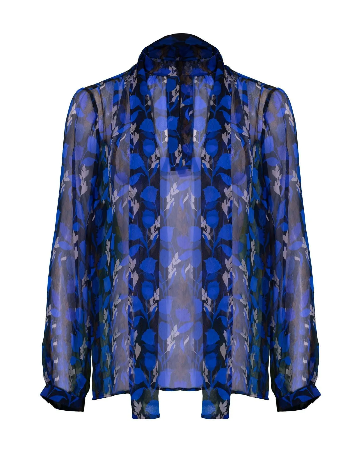 Leaf Print Blouse