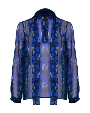 Leaf Print Blouse