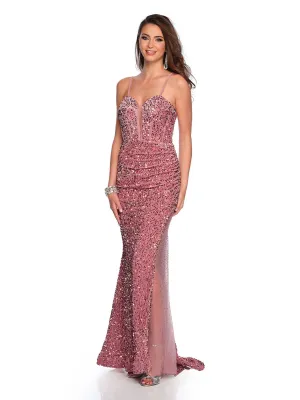 Long Evening Dress by Dave and Johnny 11631