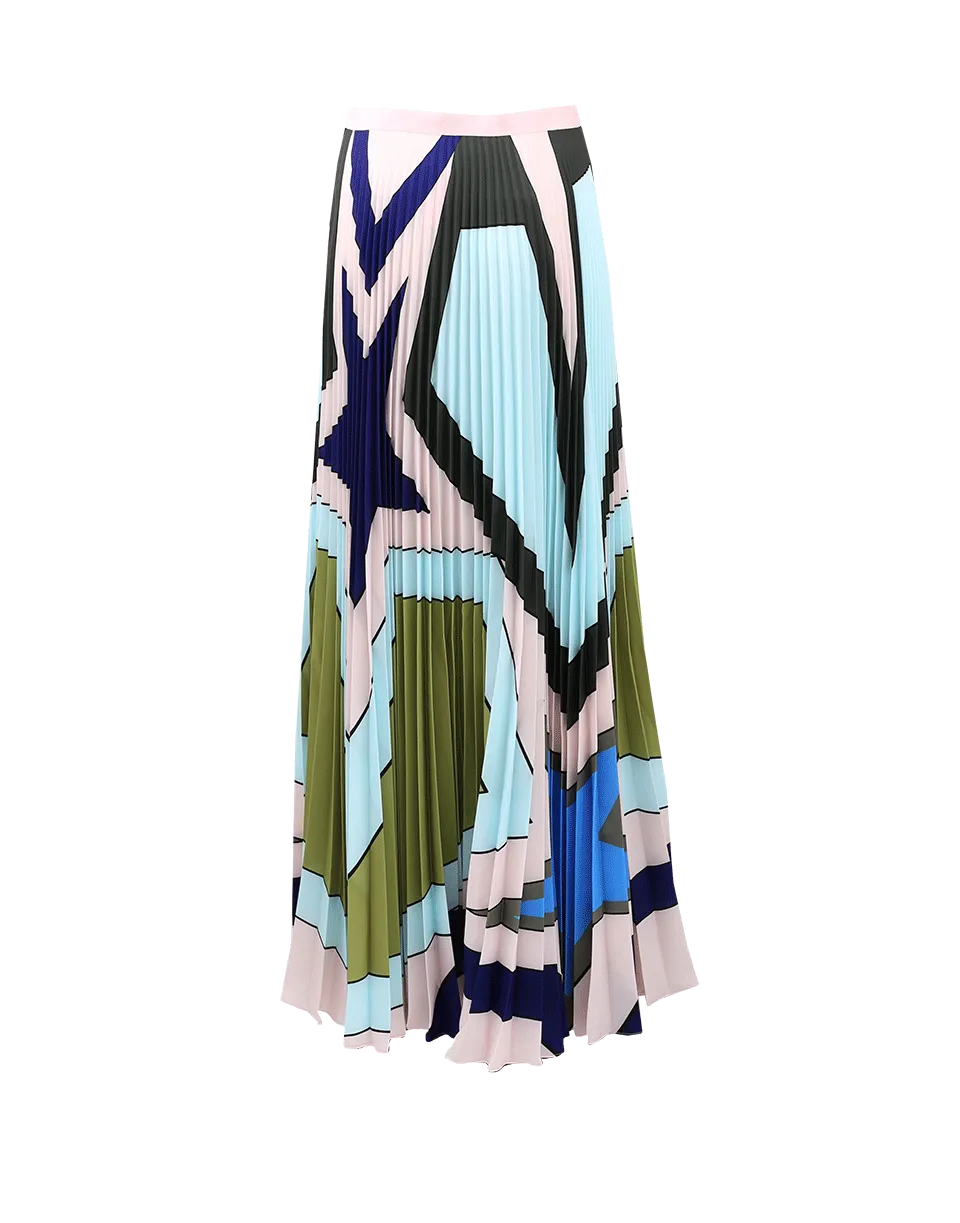 Pelar Star Print Skirt