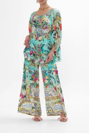 RAGLAN SLEEVE BLOUSE WITH CUFF GARDENS OF QUELUZ