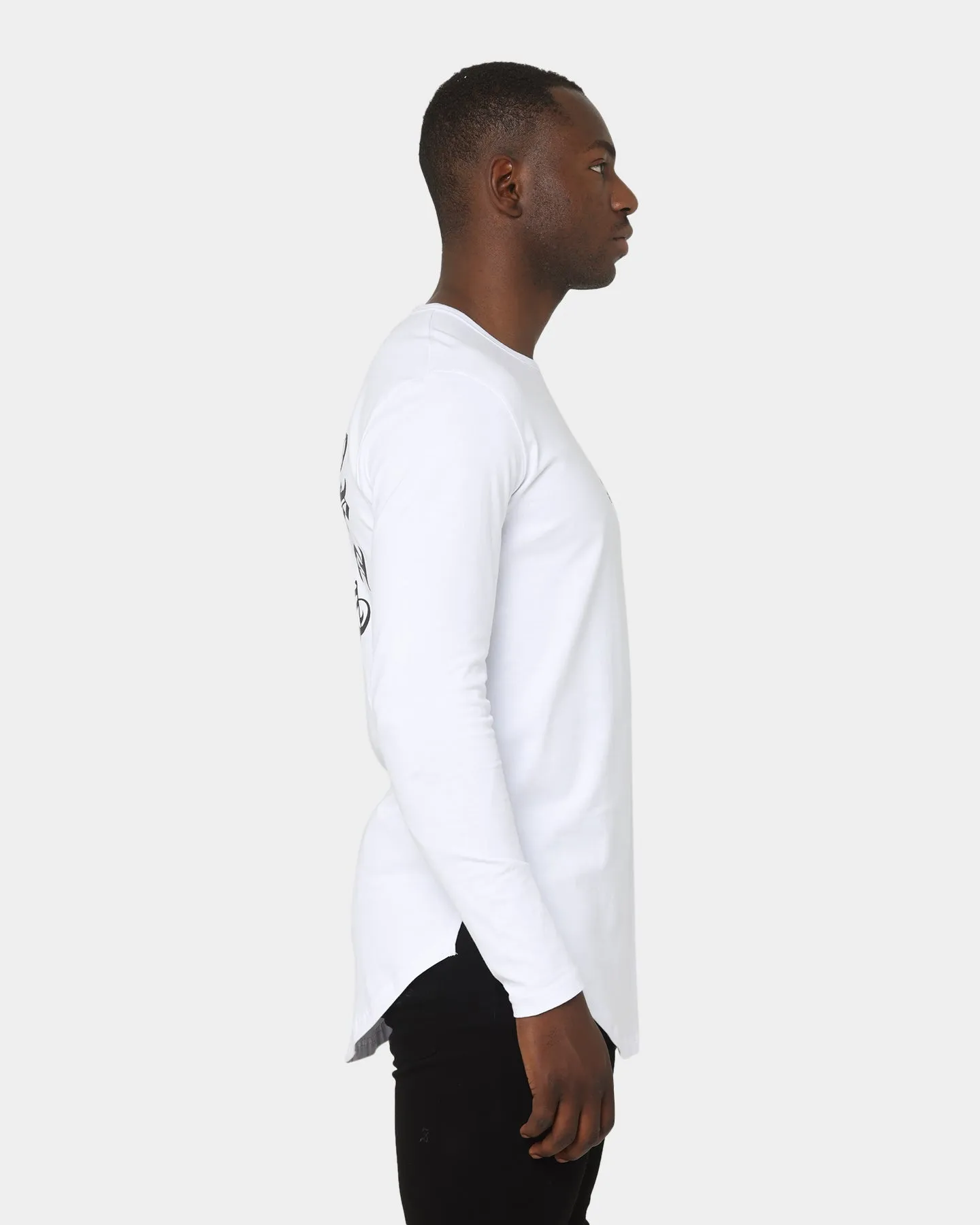 Saint Morta Humanity El Duplo Long Sleeve T-Shirt White