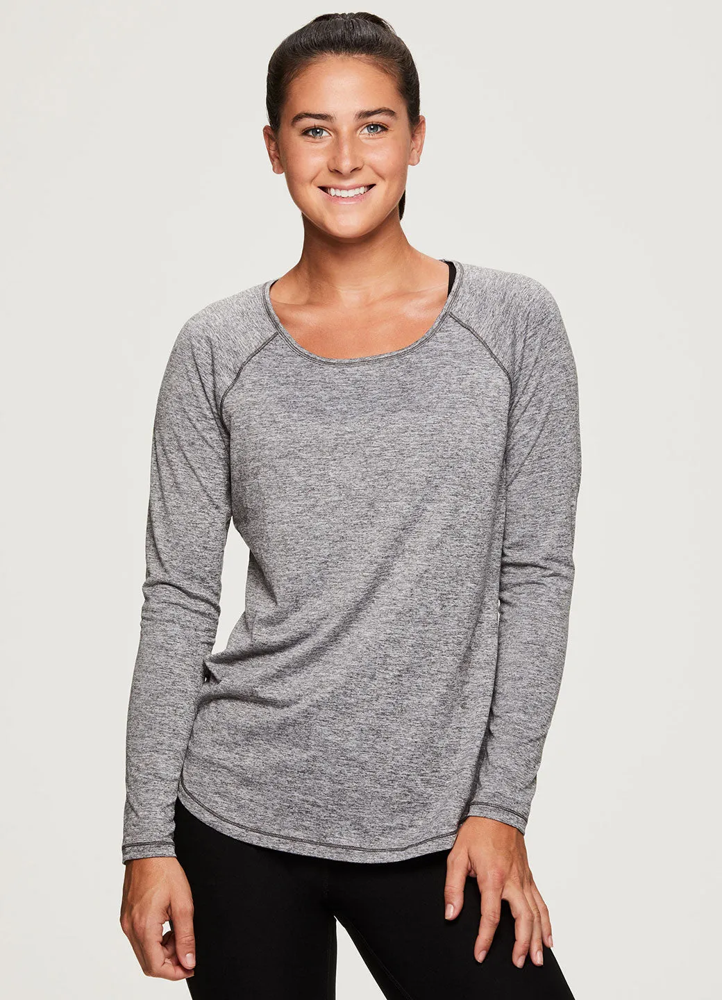 Stratus Run Swiftly Scoop Neck Tee Shirt