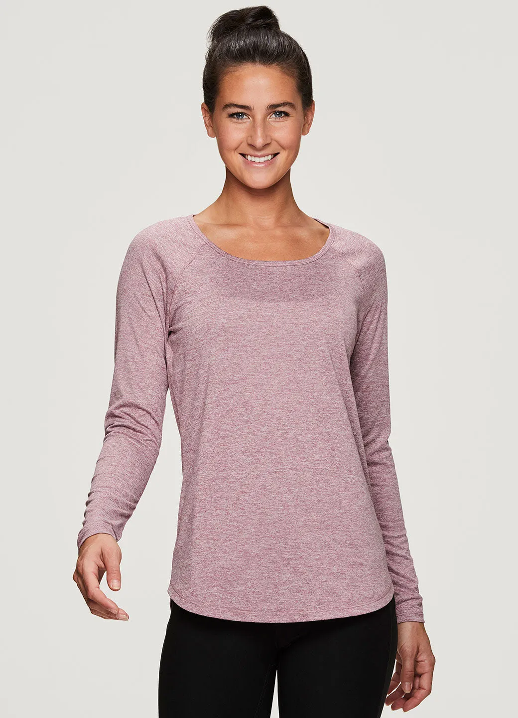 Stratus Run Swiftly Scoop Neck Tee Shirt