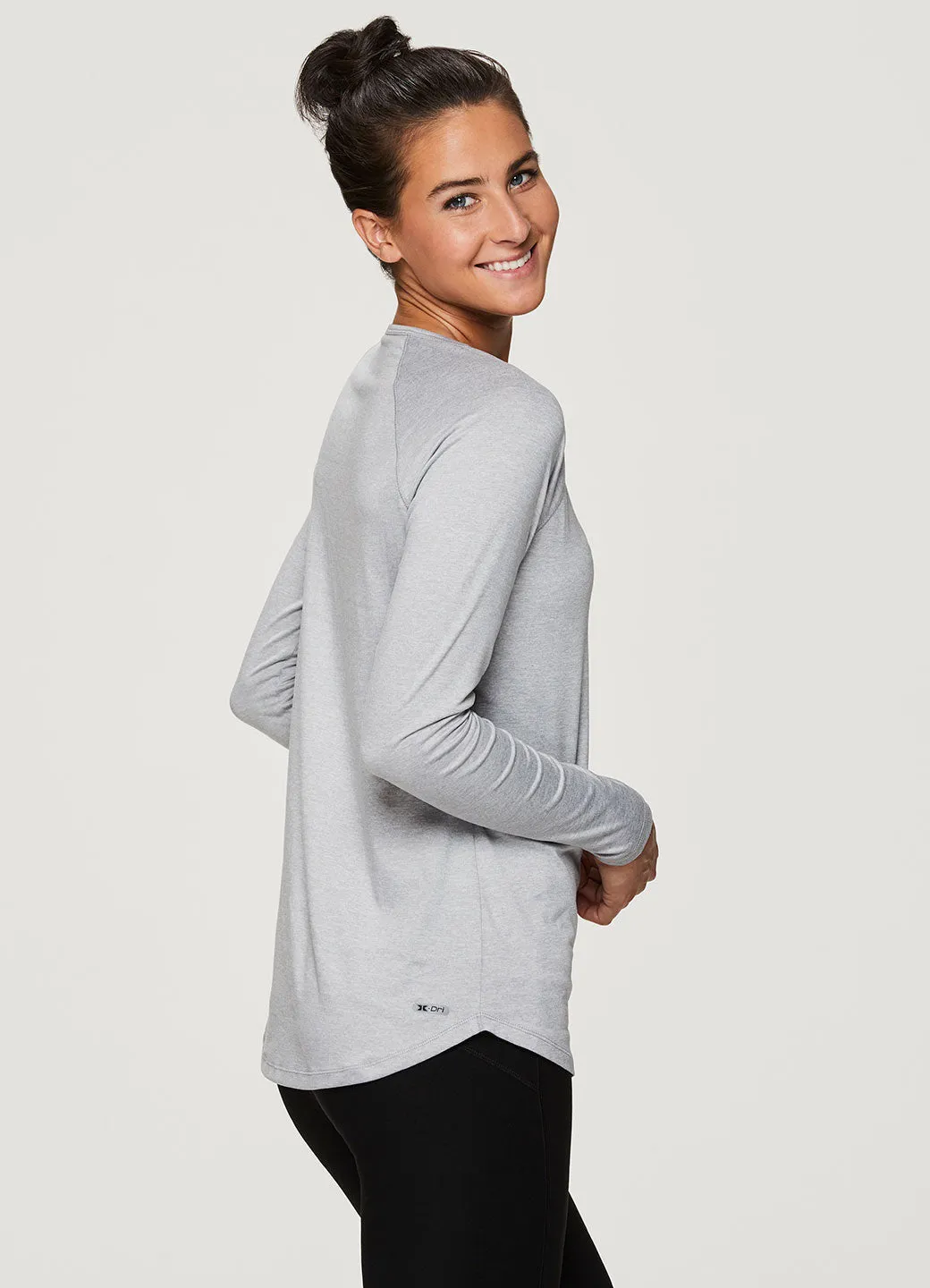 Stratus Run Swiftly Scoop Neck Tee Shirt