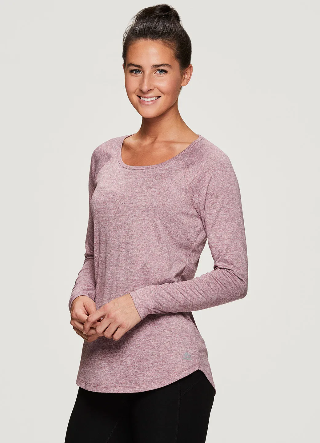Stratus Run Swiftly Scoop Neck Tee Shirt