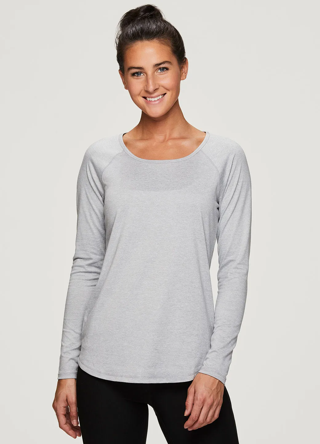 Stratus Run Swiftly Scoop Neck Tee Shirt