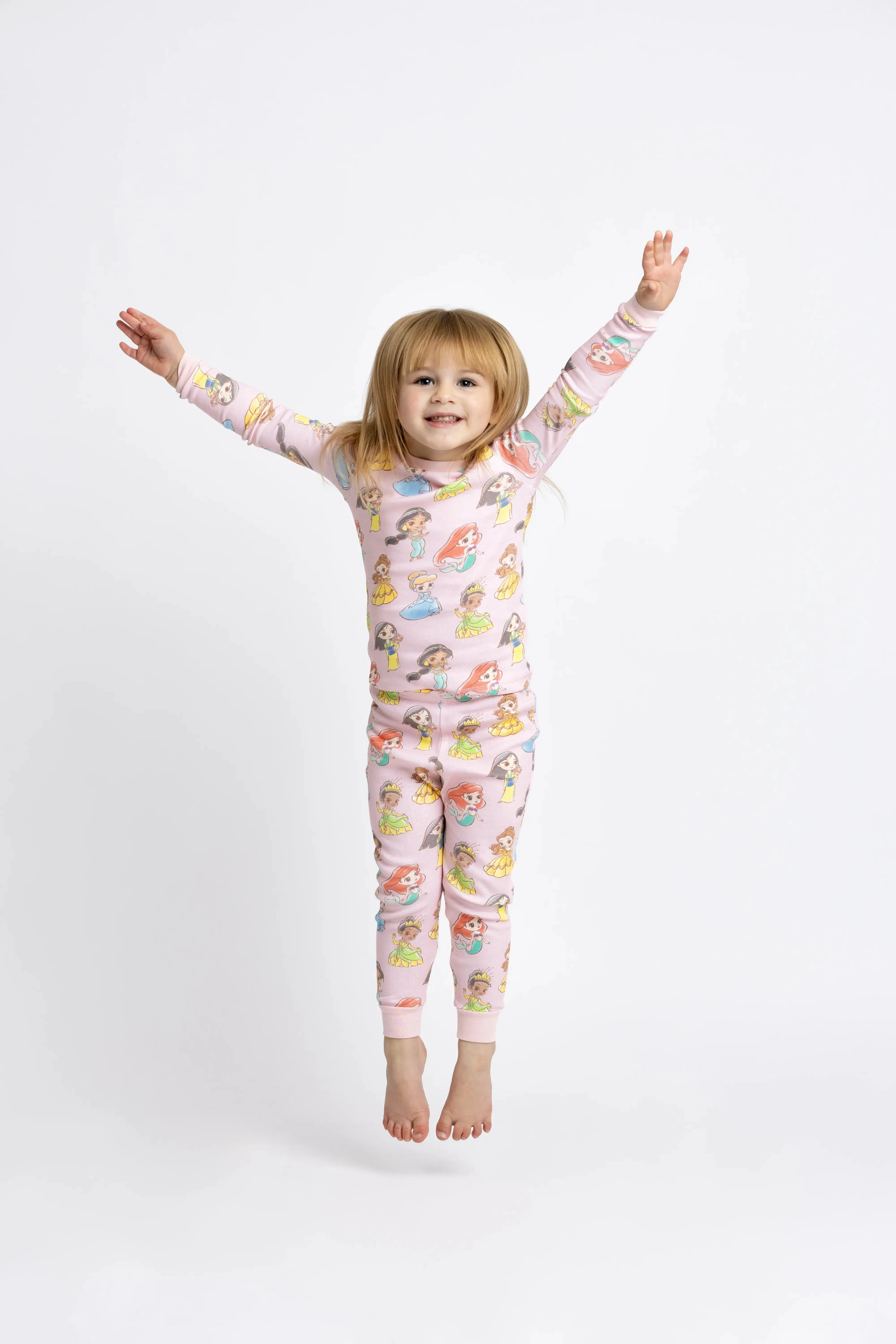 Two-Piece Pajama Set_Disney Princess Characters
