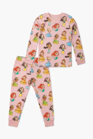 Two-Piece Pajama Set_Disney Princess Characters