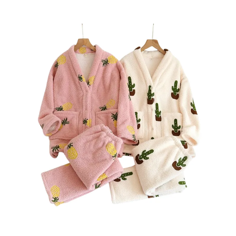 Two-Piece Thick Pajamas Set