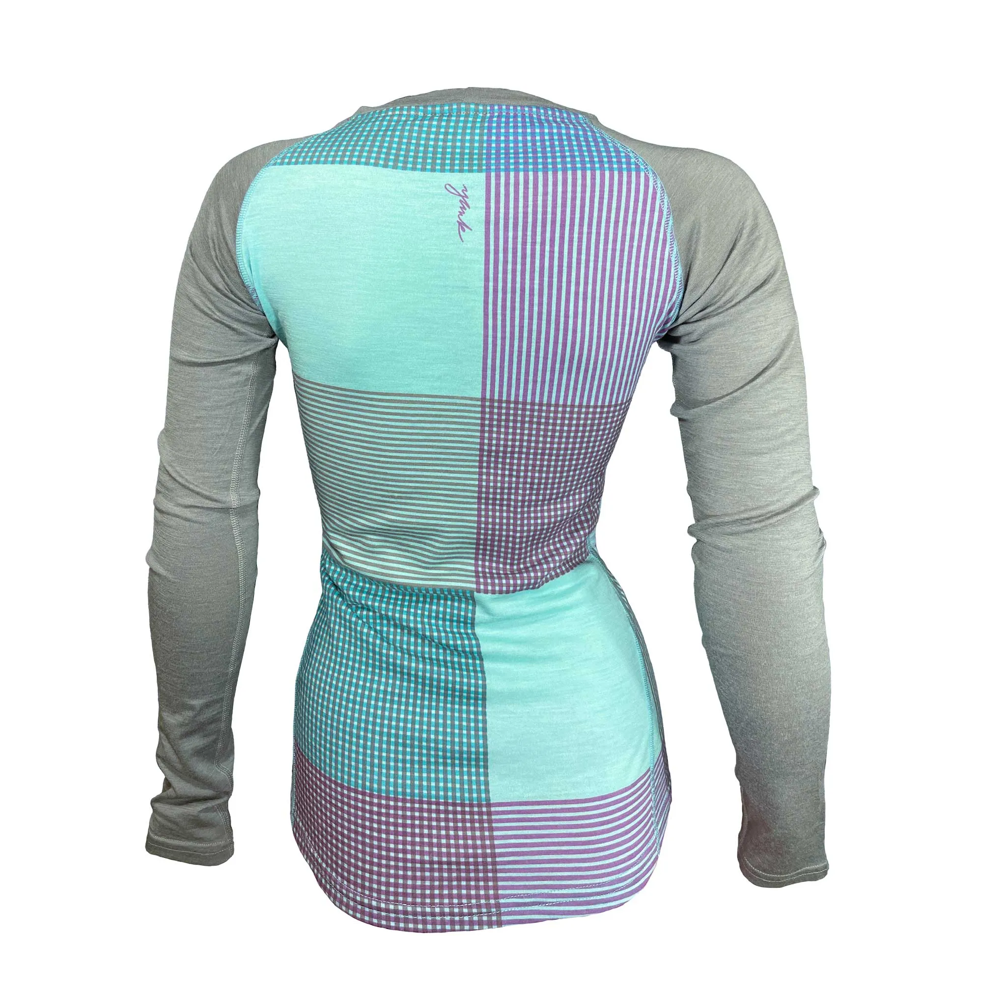 Women's Hawea Long Sleeve Merino | Lake Blue